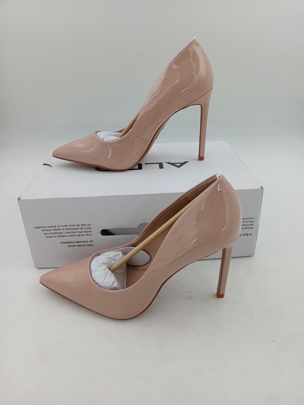 Aldo Shoes Womens Pink Patent Stiletto Dress Pumps STESSY2.0-270 Size 9